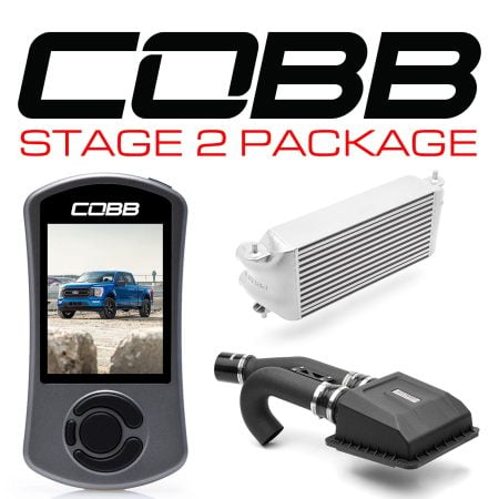 COBB Tuning Stage 2 Tremor Silver Factory Intercooler Package with HCT Intake for P702 Ford F-150 [FOR0110S20SL]
