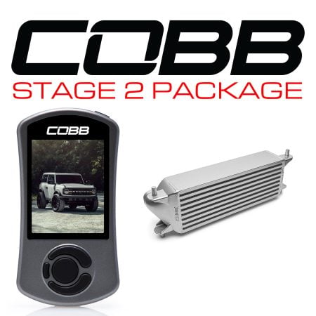 COBB Tuning Stage 2 No Intake Silver FMIC Package for U725 Ford Bronco 2.7L [FOR0130020-SL-NI]