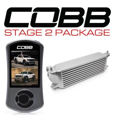 COBB Tuning Stage 2 Power Package Silver (No Intake) for Ford Bronco Raptor and Ranger Raptor [FOR0140020-SL-NI]