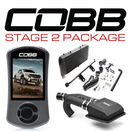 COBB Tuning 2024-2025 Stage 2 FMIC Package in Black for P702 Ford F-150 Raptor [FOR0160020BK]