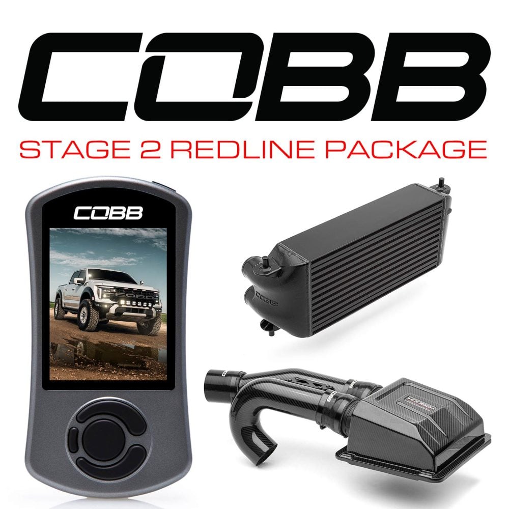 Black Factory Intercooler Redline Package for 2024-2025 P702 Ford F-150 Raptor
