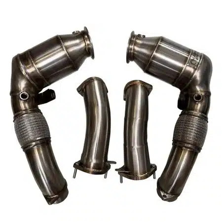 Active Autowerke AFlow Catted Downpipes for G90 BMW M5 [11-142A]