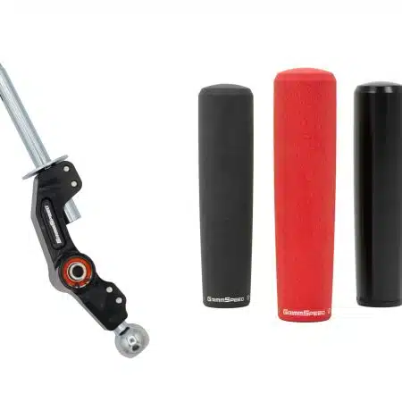 GrimmSpeed Short Shifter and Tallboy Shift Knob Bundle for VA, GR / GV, and GD Subaru STI