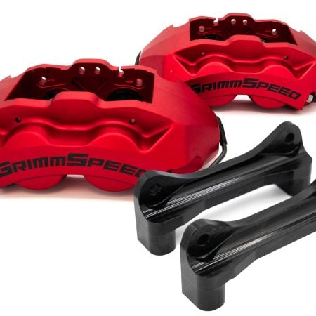 GrimmSpeed 4-Piston 340mm Brake Caliper Kit for VB Subaru WRX