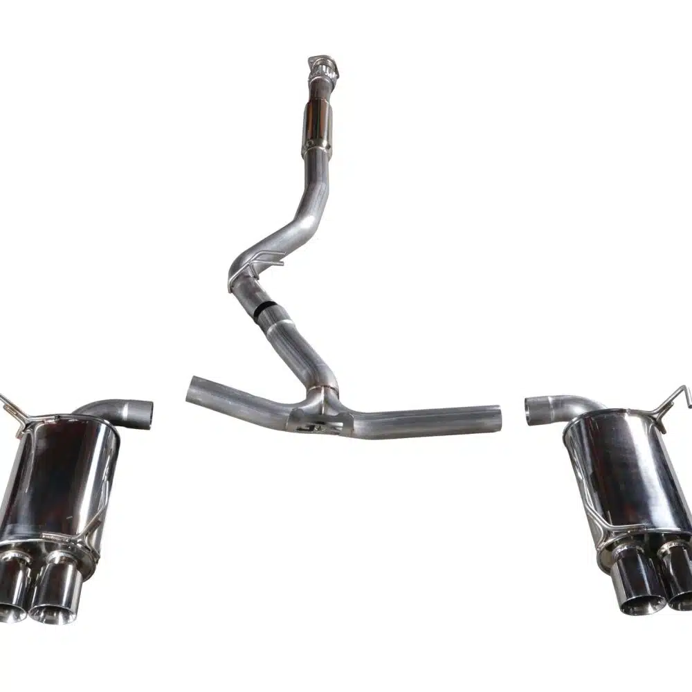 GrimmSpeed Gentleman's Exhaust V2 Resonated Catback for VA Subaru WRX and STI