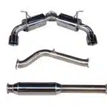 GrimmSpeed Gentleman's Catback Exhaust for ZC6 / ZD8 Subaru BRZ, ZN6 Scion FR-S and Toyota 86, and ZN8 Toyota GR86