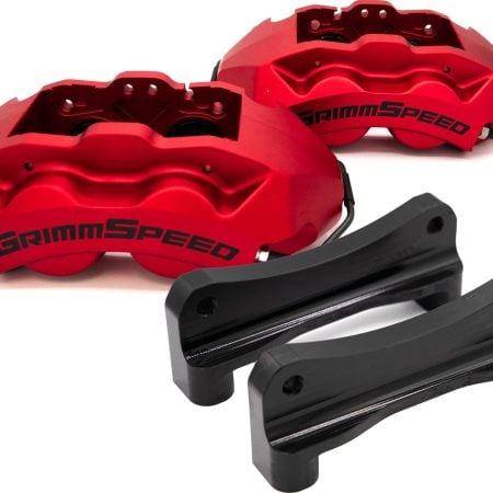 GrimmSpeed 4-Piston 340mm Brake Caliper Kit for ZC6 / ZD8 Subaru BRZ and ZN6 / ZN8 Toyota 86 and GR86