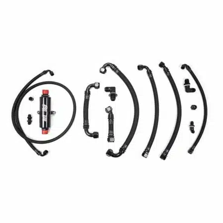T1 Race Development GT1R Fuel Cell Line Kit for R35 Nissan GT-R (Stock Location Turbos)