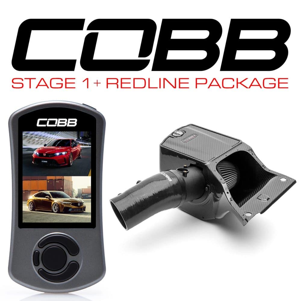 COBB Tuning Stage 1+ Redline Carbon Fiber Power Package for FL5 Honda Civic Type R and DE5 Acura Integra Type S