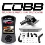 COBB Tuning Stage 2 Redline Power Package with Silver Intercooler for FL5 Honda Civic Type R and DE5 Acura Integra Type S, package overview