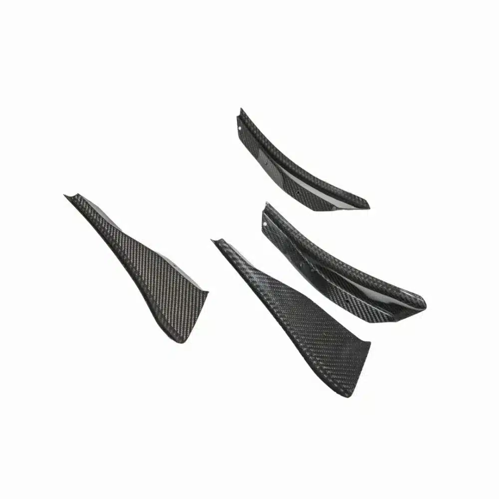 Carbon Fiber Front Bumper Canards