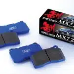 Endless Brake Pads for VB Subaru WRX with Manual Parking Brake, MX72 compound pads and box