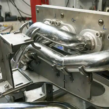 Capristo Race Headers with Secondary Race Pipes for W204 Mercedes-Benz C 63 AMG [02MB02005004]