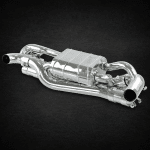 Capristo 992.2 valved exhaust muffler for the 992.2 Porsche 911 Carrera