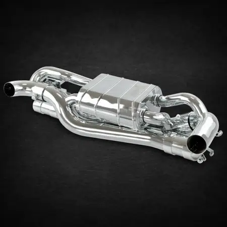 Capristo Valved Exhaust Muffler with OE Actuators for 992.2 Porsche 911 Carrera [02PO11503025]