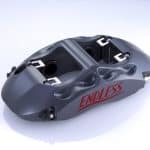 Endless Racing MONO4r Rear Big Brake Kit for JZA80 Toyota Supra with 332mm Rotors, Racing MONO4r rear caliper