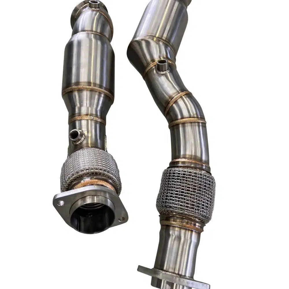 GESI Catted Downpipes for F97 / F98 BMW X3 M / X4 M by Active Autowerke