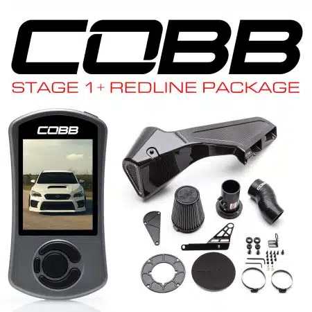 COBB Tuning Stage 1+ Redline Carbon Fiber STI Power Package for VA Subaru WRX STI [SUB0040S1P-RED]