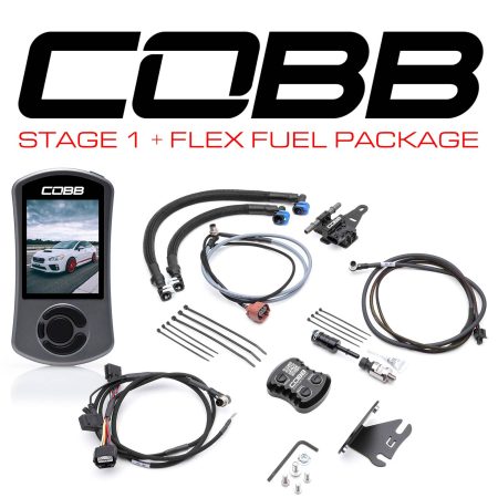 COBB Tuning Stage 1 CAN Flex Fuel Power Package for 2015-2017 VA Subaru WRX 6MT [SUB0041W1-1FF]