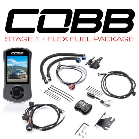 COBB Tuning Stage 1 CAN Flex Fuel Power Package for 2018-2021 VA Subaru WRX 6MT [SUB0041W1-2FF]