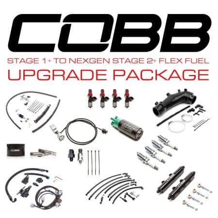 COBB Tuning Stage 1+ to NexGen Stage 2 Flex Fuel Upgrade for 2008-2021 GR / GV / VA Subaru WRX STI [SUB004NG2FF-S1P-UP]