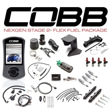 COBB Tuning NexGen Stage 2 Flex Fuel Package for 2015-2018 VA Subaru WRX STI [SUB004NG2S1FF]
