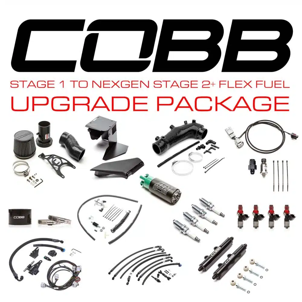 COBB Tuning Stage 1 to NexGen Stage 2 Flex Fuel Upgrade for 2019-2021 VA Subaru WRX STI