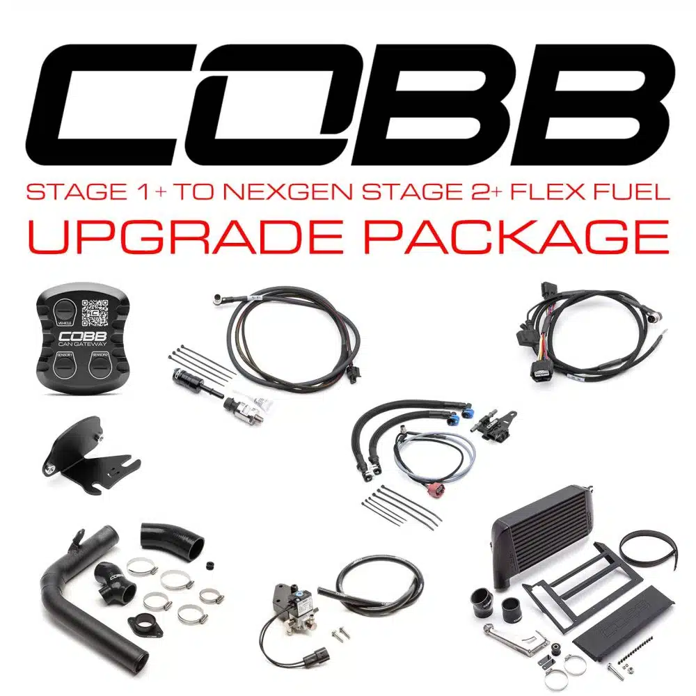 Black Intercooler Flex Fuel Upgrade for VA Subaru WRX 6MT