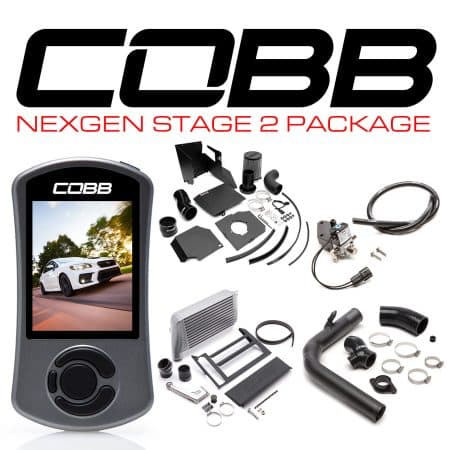 COBB Tuning NexGen Stage 2 Power Package with SF Intake and Silver Intercooler for VA Subaru WRX [SUB004NG2W2-SL]