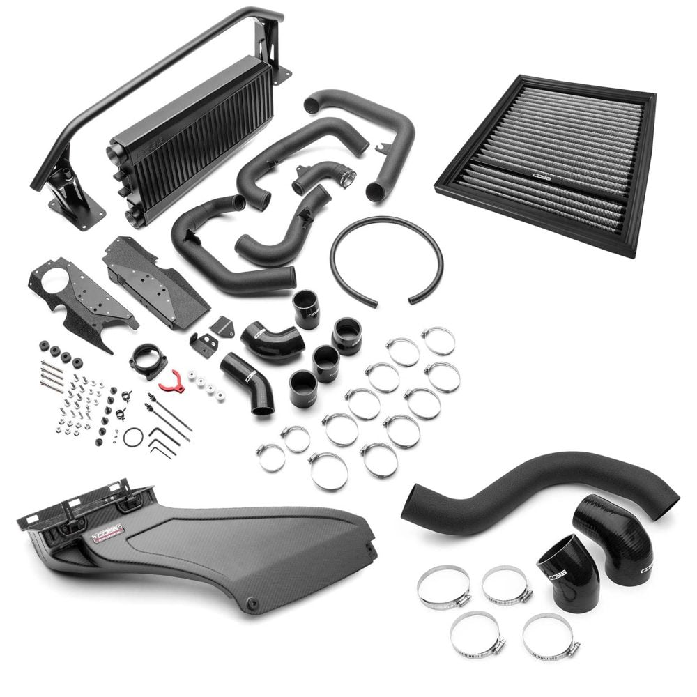 COBB Tuning Black FMIC Matte Intake Package for VB Subaru WRX