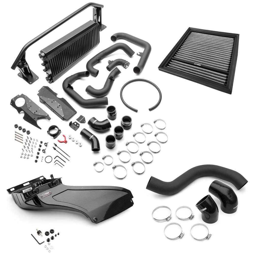 COBB Tuning Black Front Mount Intercooler Package for VB Subaru WRX