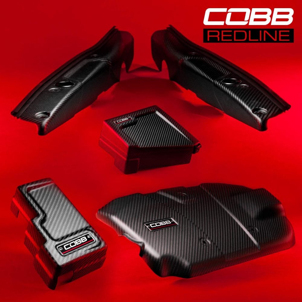 COBB Tuning Redline Matte Carbon Fiber Dress-Up Kit for VB Subaru WRX