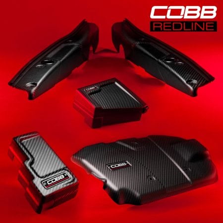 COBB Tuning Redline Matte Carbon Fiber Dress-Up Kit for VB Subaru WRX [SUB006REDED-RMC]