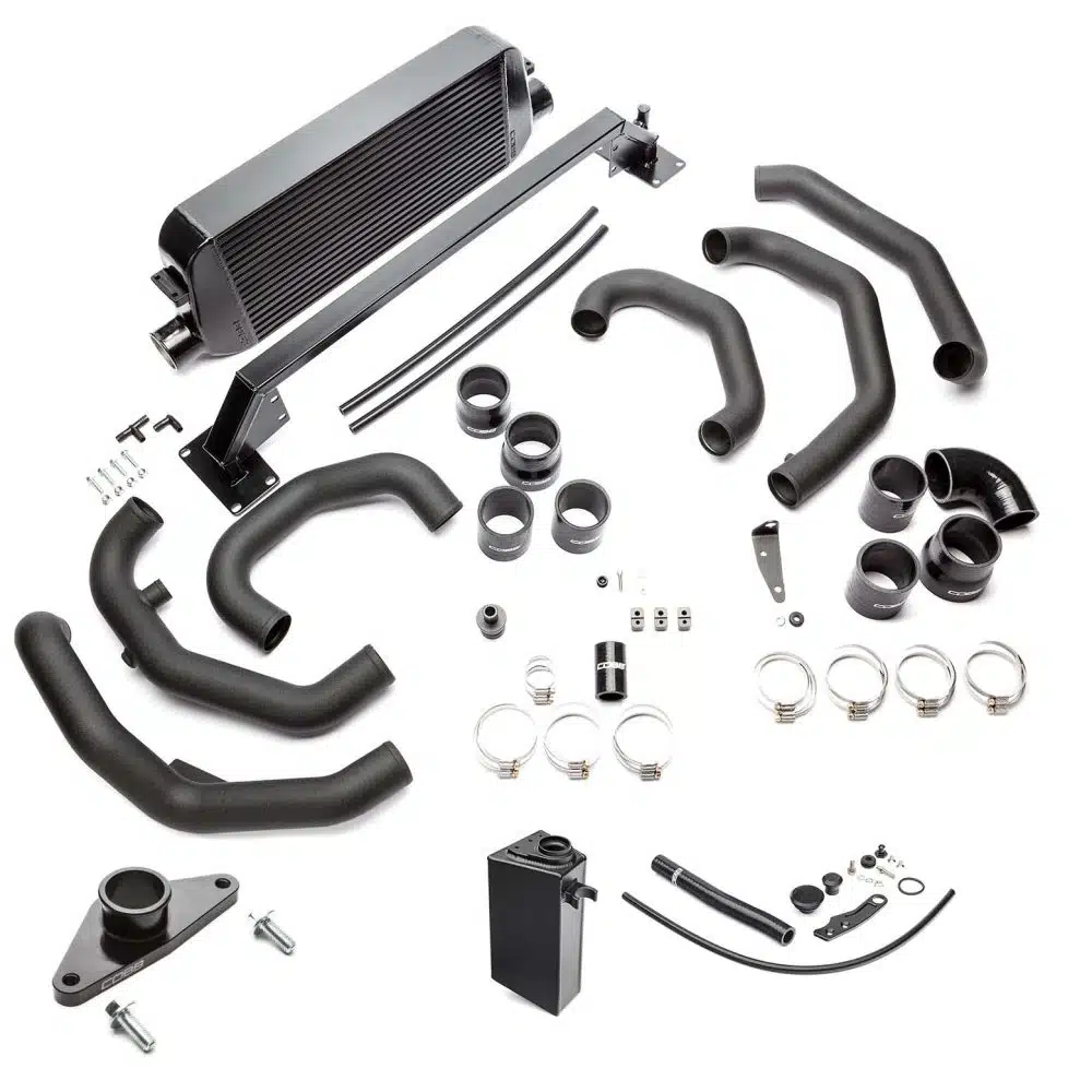 COBB Tuning Black STI Front Mount Intercooler Kit for VA Subaru WRX STI