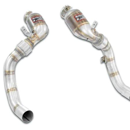 Supersprint Turbo Front Pipe Set with Sport Cats for F90 BMW M5 and F9X M8 [525241KT]