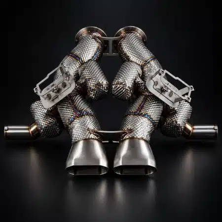 Capristo Valved Exhaust with Heat Protection for LB634 Lamborghini Temerario [02LA14303007]