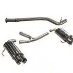 GrimmSpeed Gentleman's Exhaust Non-Resonated Catback for VB Subaru WRX