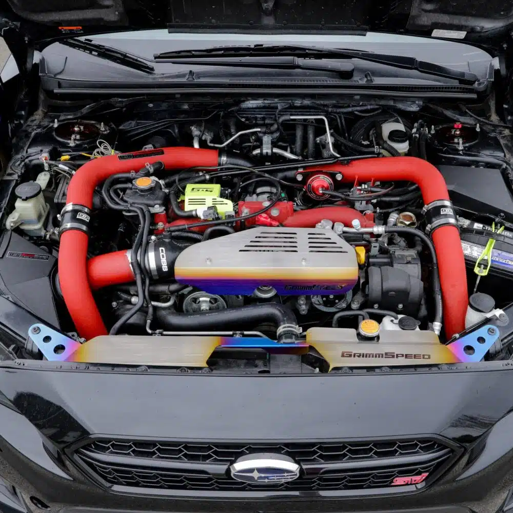GrimmSpeed Titanium EJ257 Engine Bay Bundle for VA Subaru WRX STI