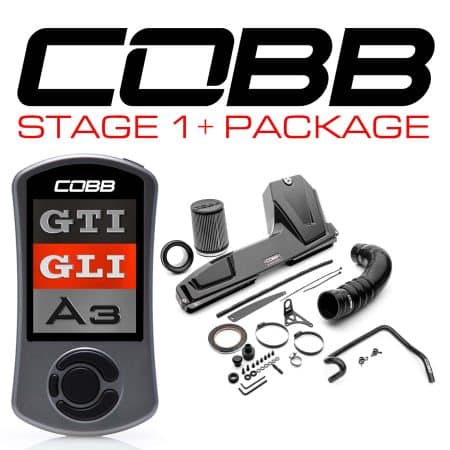 COBB Tuning Stage 1+ Redline Carbon Fiber Power Package for MK7 Volkswagen GTI, A7 Jetta GLI and 8V Audi A3 [VLK002011P-RED]