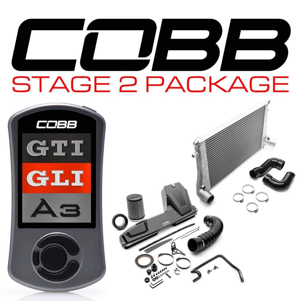 COBB Tuning Stage 2 Redline Power Package for MK7 Volkswagen GTI, Jetta GLI and Audi A3