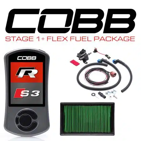COBB Tuning Stage 1+ Flex Fuel DSG Package for MK7 Volkswagen Golf R and 8V Audi S3 [VLK0030010FF-DSG]