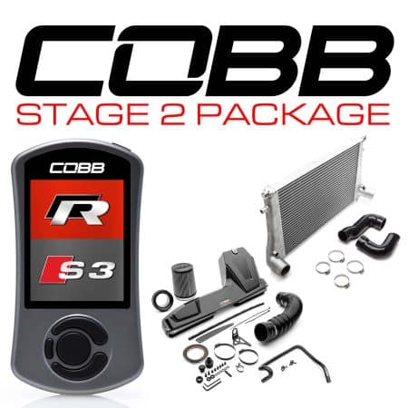 COBB Tuning Stage 2 Redline Power Package for MK7 Volkswagen Golf R and 8V Audi S3 [VLK0030020-RED]