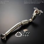 J's Racing Stainless Race Pipe for GK5 Honda Fit
