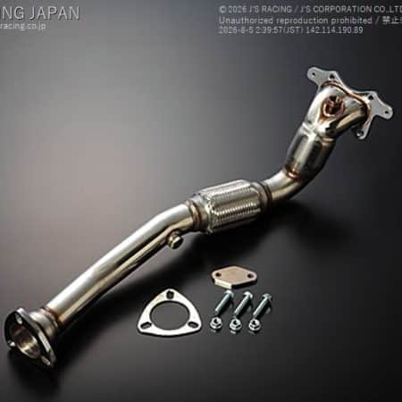 J’s Racing Stainless Race Pipe for GK5 Honda Fit [ZH-F5M]