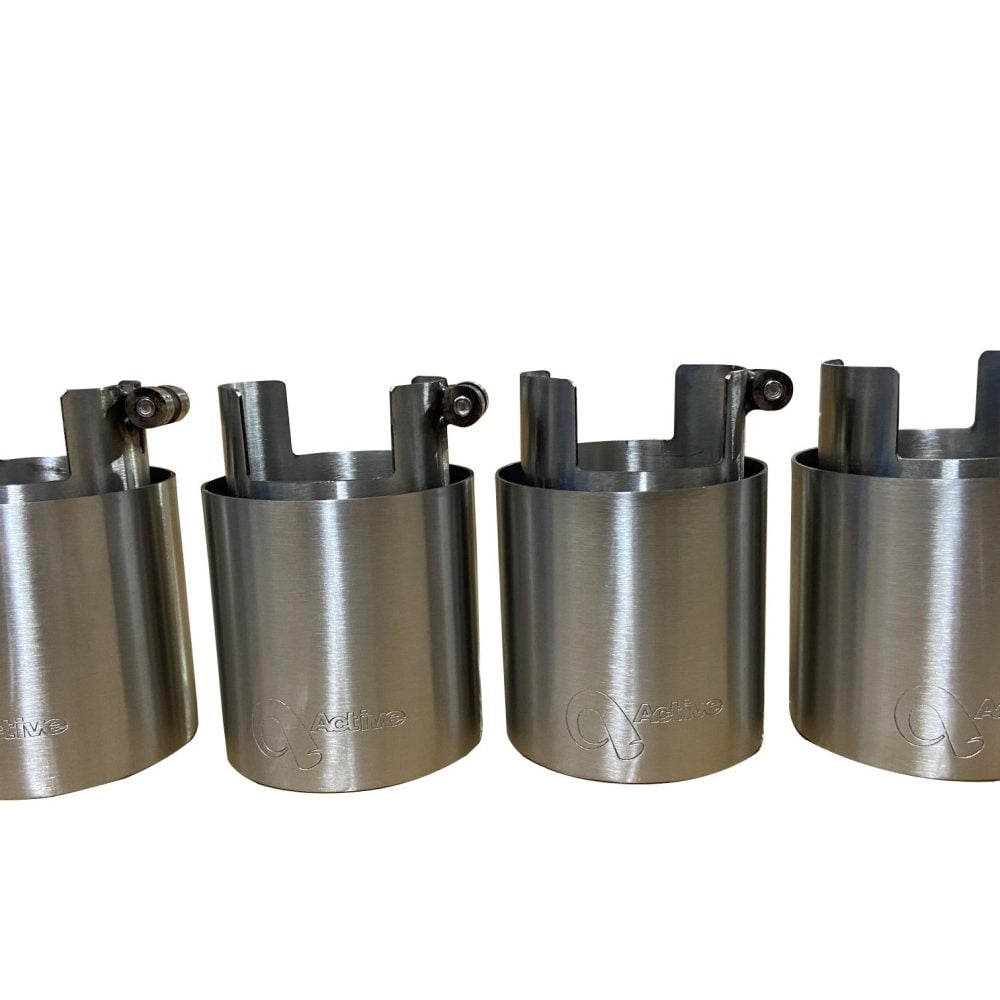 Factory-Fit Rear Exhaust Tips for G80 / G82 BMW M3 / M4 and G87 M2 by Active Autowerke