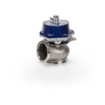 GVW-50 50mm External Wastegate by Garrett, blue anodized