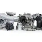 PowerMax GT1752S Turbo Kit by Garrett, left and right turbochargers