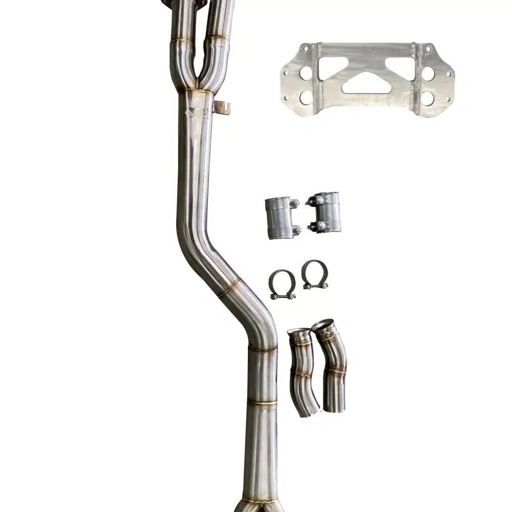 Single Mid-Pipe for G87 BMW M2 by Active Autowerke