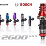 ID2600-XDS Fuel Injector Set for the Subaru WRX STi side-feed conversion rail