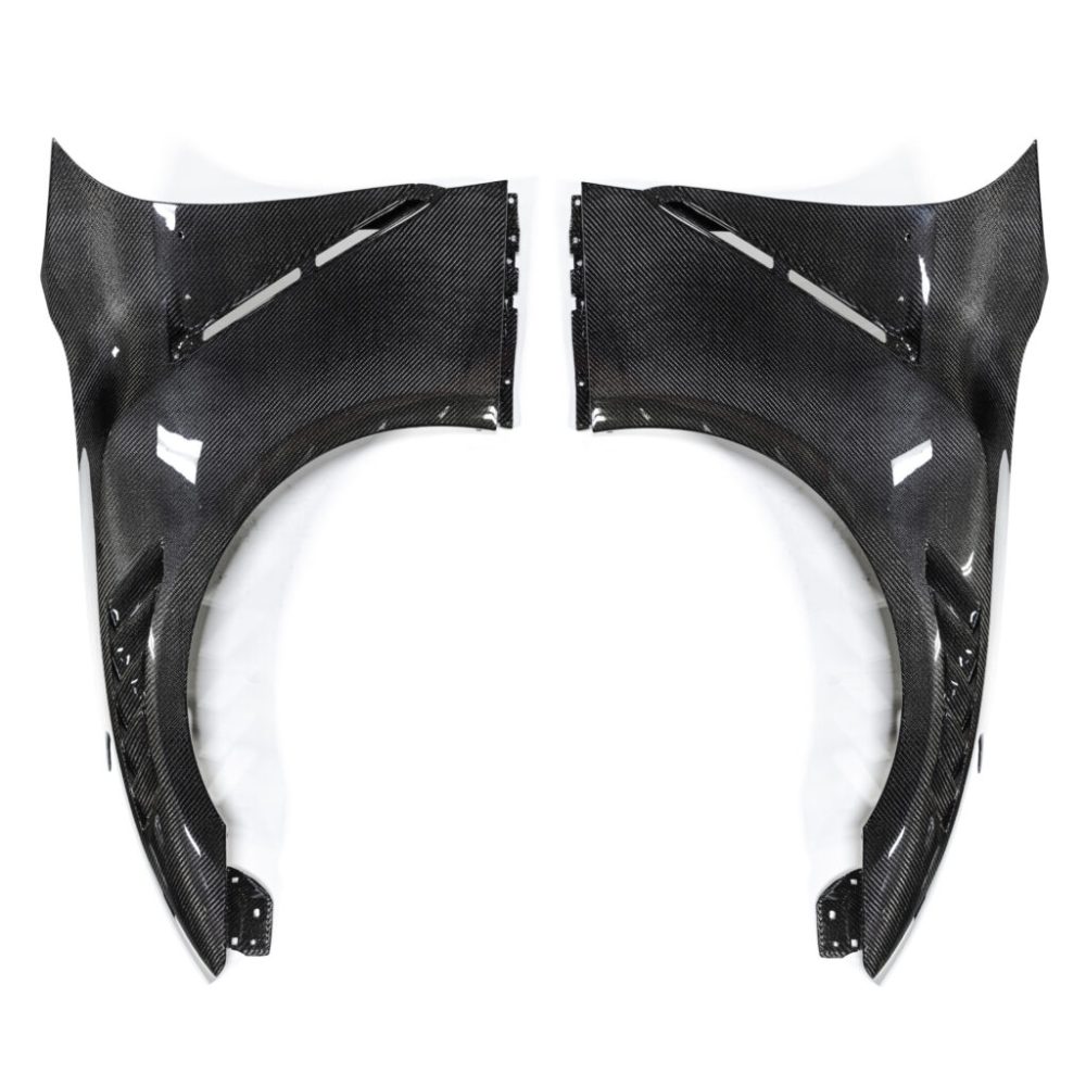 T1 Race Development Carbon Drag Front Fenders for R35 Nissan GT-R
